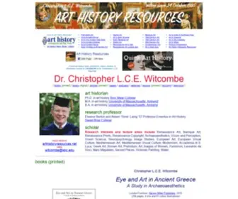 Arthistoryresources.net(Christopher L) Screenshot