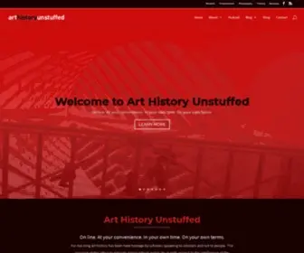 Arthistoryunstuffed.com(Art History Unstuffed) Screenshot