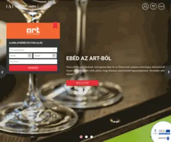 Arthotelszeged.hu(Rólunk) Screenshot