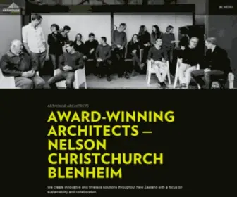 Arthousearchitects.co.nz(Arthouse Architects) Screenshot