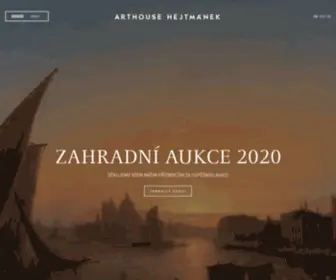 ArthousehejTmanek.cz(Arthouse Hejtmánek) Screenshot