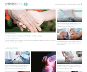 Arthritisliving.today(Living Beyond Arthritis and Joint Pain) Screenshot