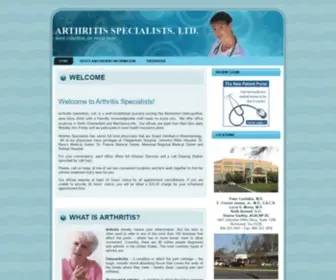 Arthritisspecialistsltd.com(Arthritisspecialistsltd) Screenshot