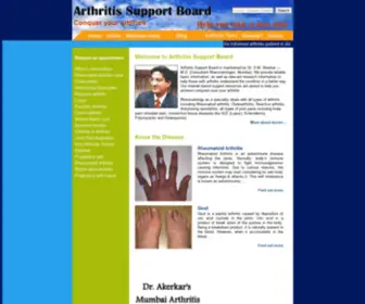 Arthritissupportboard.com(Arthritis Support Board) Screenshot