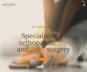 Arthrohealth.com.au(ARTHRO Health) Screenshot