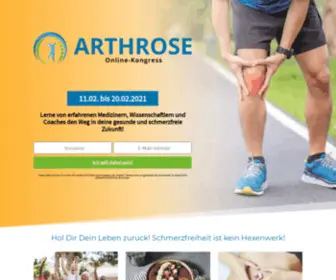 Arthrosekongress.de(Startseite) Screenshot