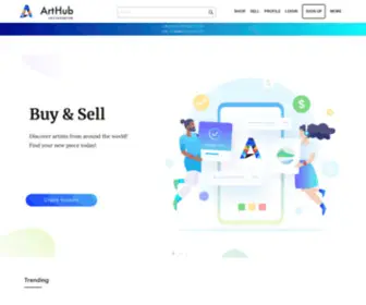 Arthub365.com(Art For Everyone) Screenshot