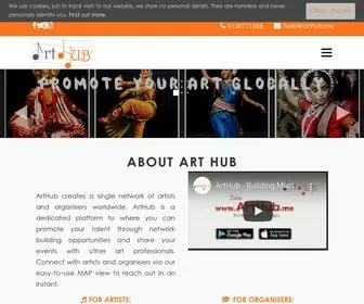 Arthub.me(Networking Application for Artists and Art Organisers) Screenshot