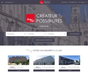 Arthur-Loyd-Orleans.com(Arthur Loyd : Vente location immobilier d’entreprise à Orléans Métropole) Screenshot