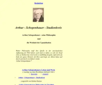 Arthur-Schopenhauer-Studienkreis.de(Arthur Schopenhauer Studienkreis) Screenshot