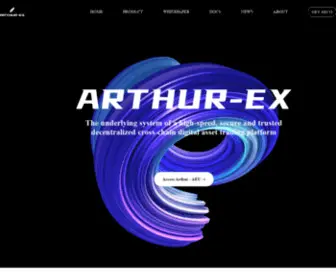 Arthurex.com(ARTHUR) Screenshot