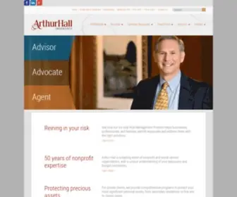 Arthurhall.com(Arthur Hall) Screenshot
