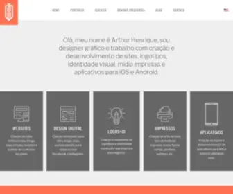 Arthurhenrique.com(Arthur Henrique) Screenshot