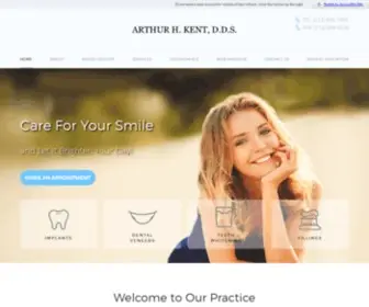 Arthurkentdds.com(Arthur Kent) Screenshot