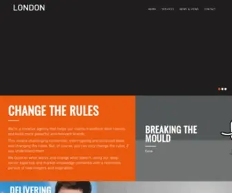 Arthurlondon.com(The smart thinking creative agency) Screenshot