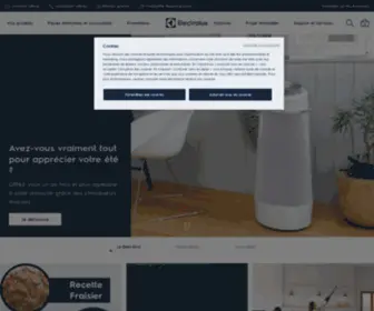 Arthurmartin.fr(Electrolux France) Screenshot