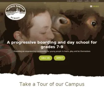Arthurmorganschool.org(Arthur Morgan School) Screenshot