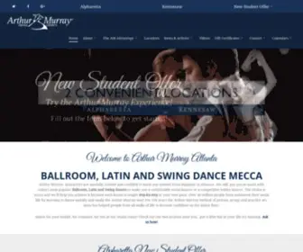 Arthurmurrayatl.com(Ballroom Dance Lessons Atlanta Area) Screenshot