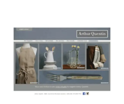 Arthurquentin.com(Arthur Quentin) Screenshot