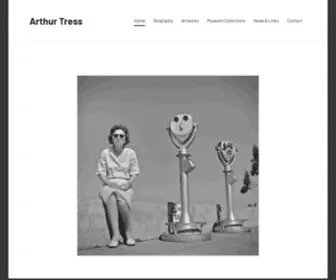 Arthurtress.com(Arthur Tress) Screenshot