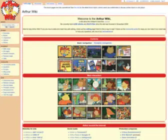 Arthurwiki.com(Arthur Wiki) Screenshot