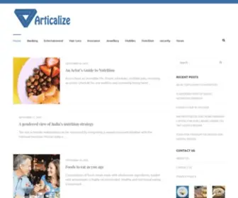 Articalize.com(Articalize) Screenshot