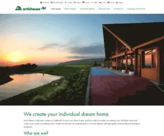 Artichouse.fi(We create your individual dream home) Screenshot