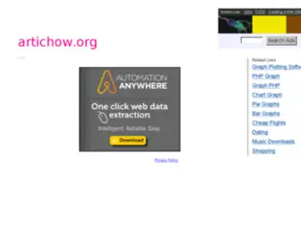 Artichow.org(artichow) Screenshot