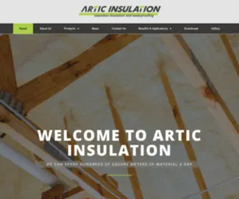 Articinsulation.co.za(Polyurea Coating) Screenshot