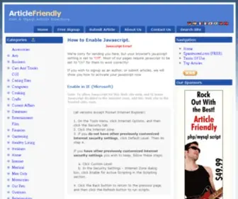 Article-Internet-Marketing-Tips.com(PiticStyle) Screenshot