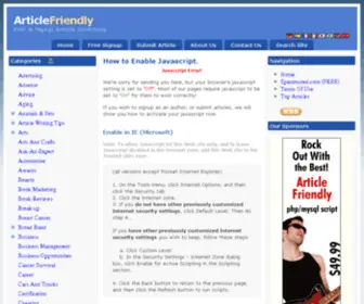 Articlebanker.com(My WordPress Blog) Screenshot