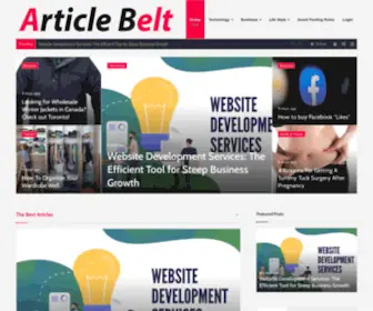 Articlebelt.com(Article Belt) Screenshot