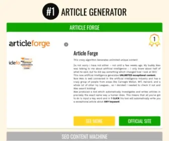 Articlecreator.xyz(Hondatoto 5D) Screenshot