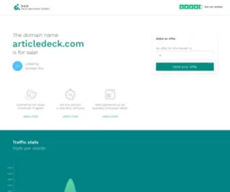 Articledeck.com(articledeck) Screenshot