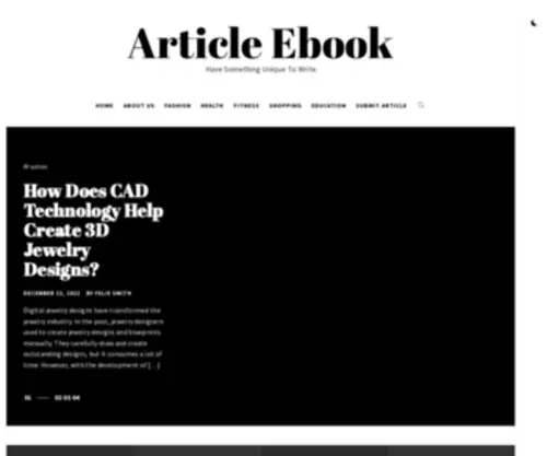 Articleebook.com(Article ebook) Screenshot