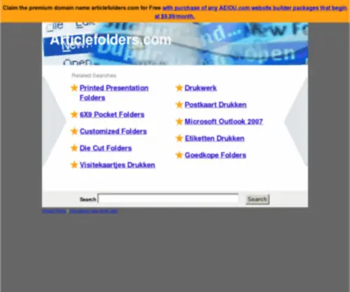 Articlefolders.com(Articlefolders) Screenshot