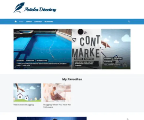 Articles-Directory.co(Articles Directory) Screenshot