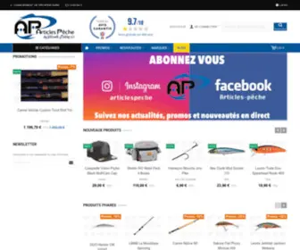 Articles-Peche.fr(Articles de pêche) Screenshot