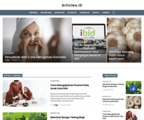 Articles.id(Articles) Screenshot