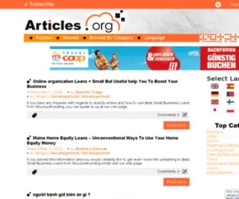 Articles.org(Connection timed out) Screenshot