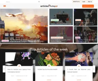 Articleshubspot.com(Articles Hubspot) Screenshot