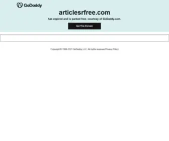 Articlesrfree.com(ArticlesRFree) Screenshot