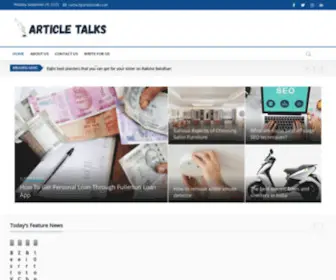 Articlestalks.com(Article Talks) Screenshot