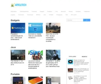 Articletech.ru(Tech Guides) Screenshot