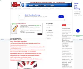 Articletrunk.net(The Article Directory) Screenshot