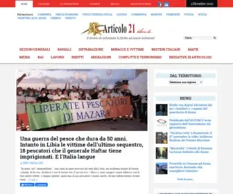 Articolo21.org(Il dovere di informare il diritto ad essere informati) Screenshot