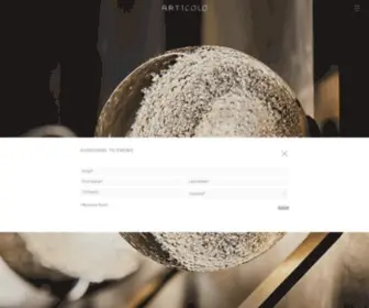 Articololighting.com(Articolo Lighting) Screenshot