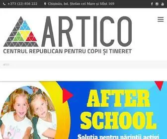 Artico.md(Pagina principala) Screenshot