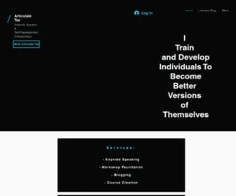 Articulatetee.com(Articulate Tee Inc) Screenshot