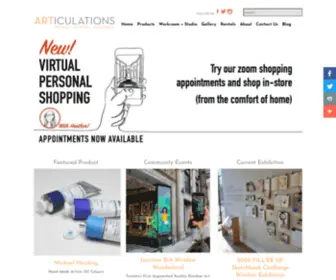 Articulations.ca(Canada's Fine Art Supply Store) Screenshot